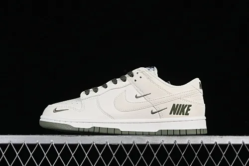 All categories Nk SB Dunk Series Nk SB Dunk Low High-end customized low-top sneakers F version Nk SB Dunk Low joint three hooks military green color low-top casual sports skateboard shoes NK5639-323